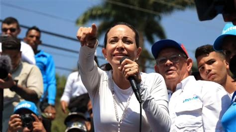 Última Hora María Corina Machado anunció apoyo a Edmundo González