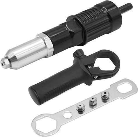 Pop Rivet Gun Tool Rivet Drill Attachment Power Drill Tool Kit Cordless Rivet Gun