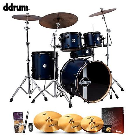 Ddrum Reflex Rsl Pc Bls Reflex Rsl Blue Satin Piece Shell Reverb