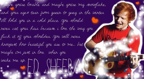 Ed Sheeran Quotes Wallpaper. QuotesGram