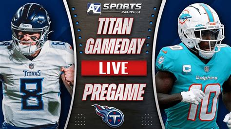 Titans Pregame Will Levis Gets Primetime Litmus Test In Miami Youtube