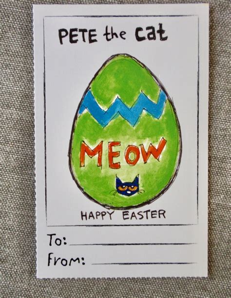 Pete The Cat Cards Set Of 10 Pete The Cat Big Easter Adventure Crisp