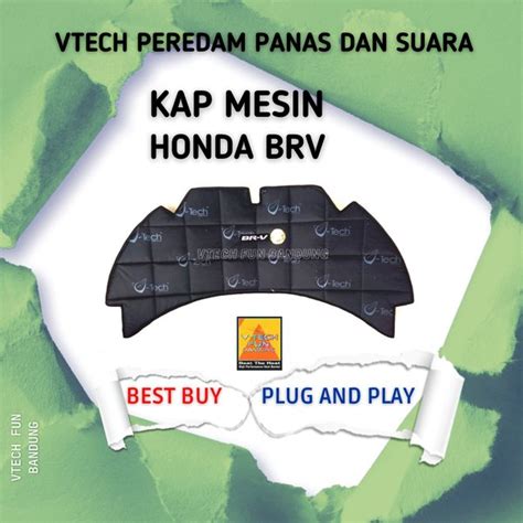 Jual Vtech Peredam Panas Dan Suara Kap Mesin Honda BRV Model Full Lebar