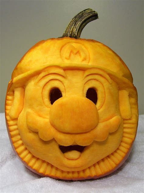 2007 - Mario Pumpkin Carving 1 by PunkBouncer on DeviantArt