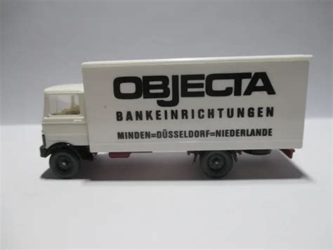 WIKING MODELLAUTO LKW Mercedes Benz MB DB LP 809 OBJECTA Lieferwagen