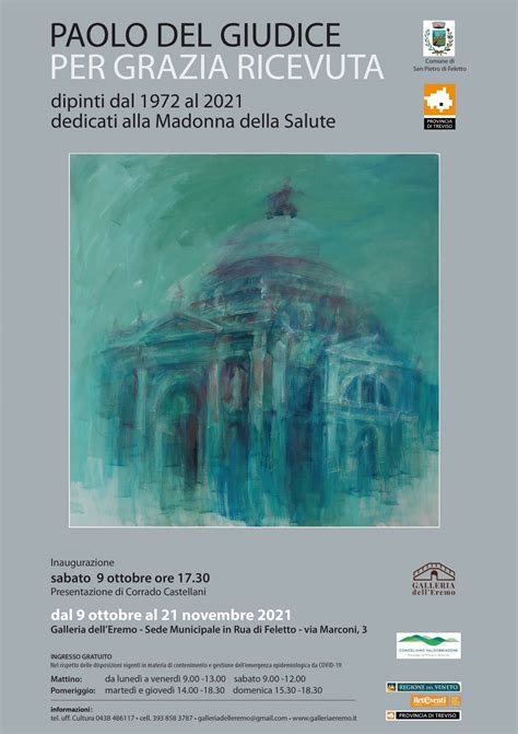 Mostra Personale Di Pittura Di Paolo Del Giudice Per Grazia Ricevuta