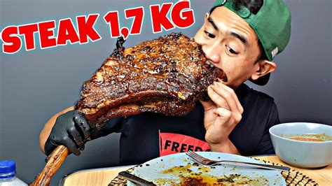 GILAAAA MUKBANG STEAK SAPI TOMAHAWK 1 7 KG SPECIAL IDUL ADHA YouTube