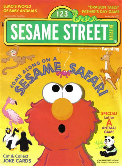 Sesame Street Magazine Jun Jul 2003 Muppet Wiki Fandom