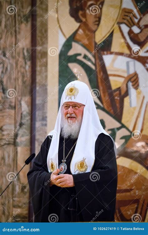 Patriarch Kirill of Moscow and All Russia at 7th General Church Editorial Stock Image - Image of ...