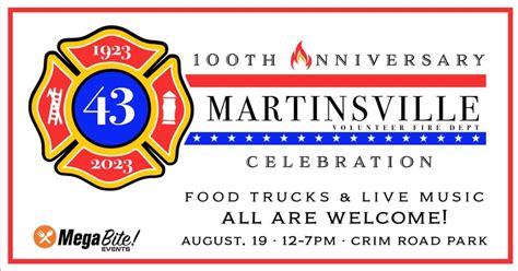 Martinsville Fire Department 100th Anniversary Celebration ...