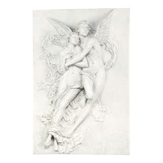 Cupid And Psyche Frieze Transitional Wall Sculptures By Design