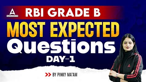 Ga Most Expected Questions For Rbi Grade B Rbi Grade B General