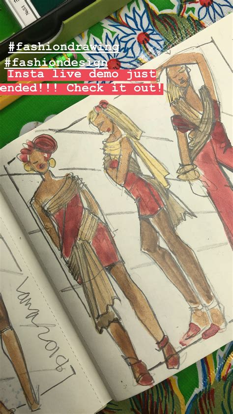 3 Tips for a Better Fashion Sketchbook! | LAURA VOLPINTESTA