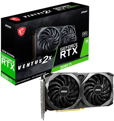 Customer Reviews Msi Nvidia Geforce Rtx 3060 Ti Ventus 2x 8g Ocv1 Lhr 8gb Gddr6 Pci Express 40