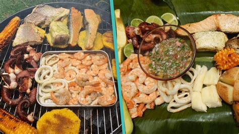 Como Hacer Una Parrillada De Mariscos Al Estilo Amarpez Prepara