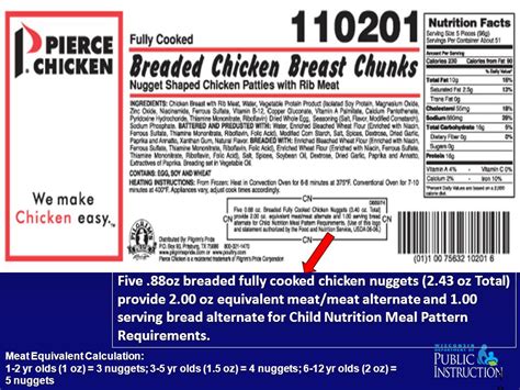 28 Cn Label For Tyson Chicken Nuggets - Labels Ideas For You