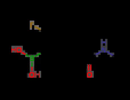 CAS No 874289 40 4 2 FLUORO 5 METHYLCARBAMOYL BENZENEBORONIC ACID