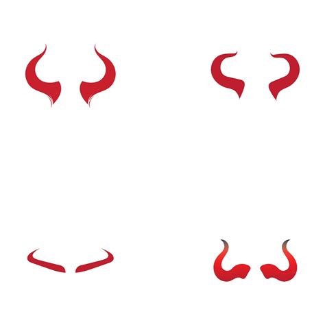 Devil Horn Template