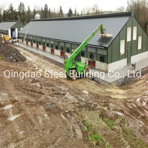 Prefabricated Light Steel Structure Design Chicken Poultry Farm For