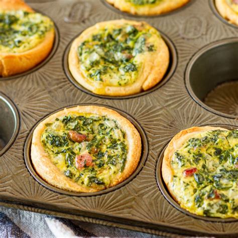 Easy Mini Breakfast Quiche Recipe Unsophisticook