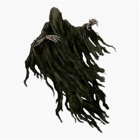 Dementor Drawing A Dementor Is A Gliding Wraithlike Dark Creature