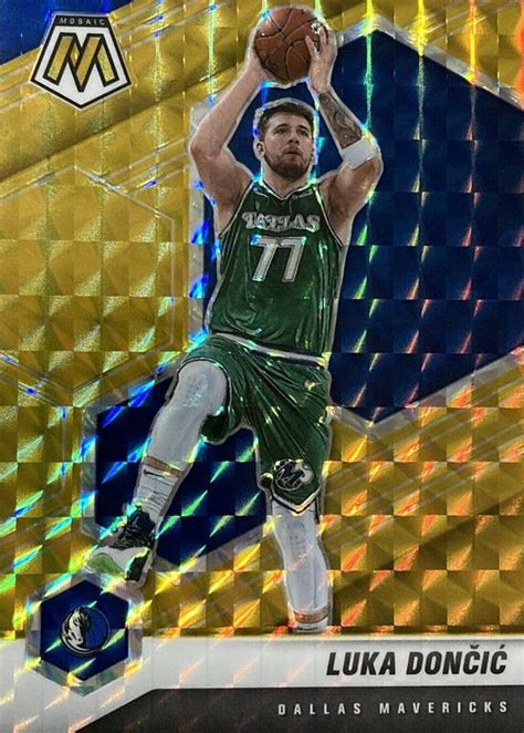 Luka Doncic Mosaic Gold Price Guide Sports Card Investor