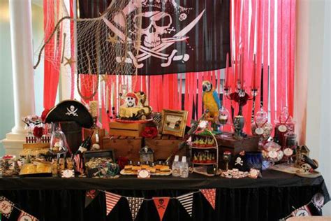 Karas Party Ideas Pirate Themed 6th Birthday Party Karas Party Ideas