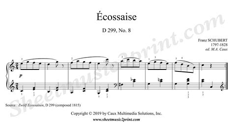 Schubert Ecossaise D No Youtube