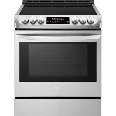 Lg Slide In Electric Induction True Convection Range With Easyclean And