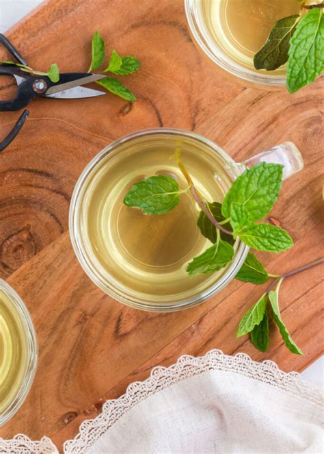 Fresh Mint Tea Recipe Hot Or Iced