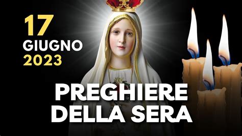 Le Preghiere Della Sera Del Giugno Festa Del Cuore Immacolato