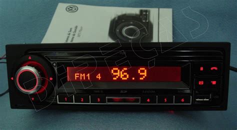 Radio Mp3 Sd Usb Bluetooth Display Vermelho Original Vw R 388 99 Em