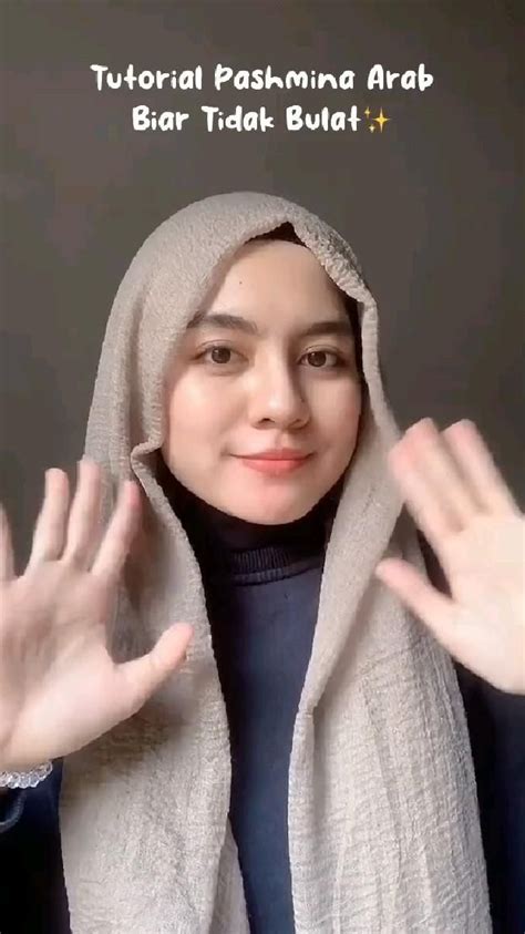 Pin Oleh Bunda Wina Di Pin Buatan Anda Tutorial Hijab Pashmina