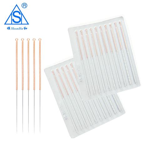 Copper Handle Acupuncture Needles Without Tube Manufacturer Suzhou