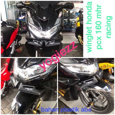 Wingled Depan Honda All New Pcx Pcx Lokal Winglet Pcx