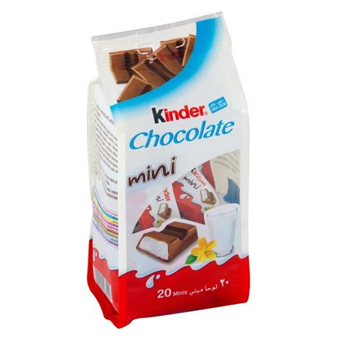 Chocolate And Candy Corner Kinder Chocolate Mini 120g