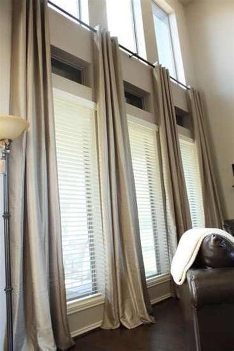 Elegant Tall Curtains Ideas For Your Home Living Room