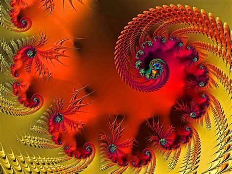 Fractal Art Breath Of The Dragon Digital Art By Hh Photography Of