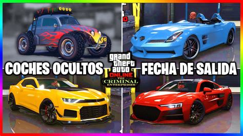 TODOS Los COCHES OCULTOS Del DLC NEGOCIOS CRIMINALES FECHA De SALIDA