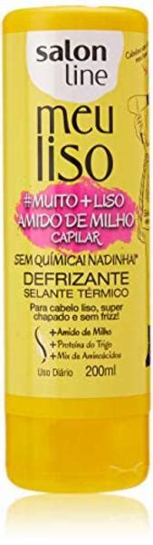 Creme Defrizante Salon Line Meu Liso Amido Milho Ml Porto Seguro