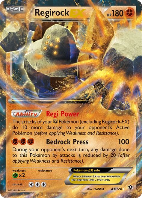 Regirock Ex · Fates Collide Fco 43 ‹ Pkmncards