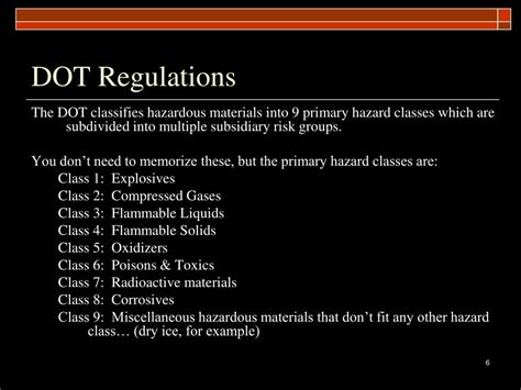 Dot Rules And Regulations 2024 - Babara Leontyne