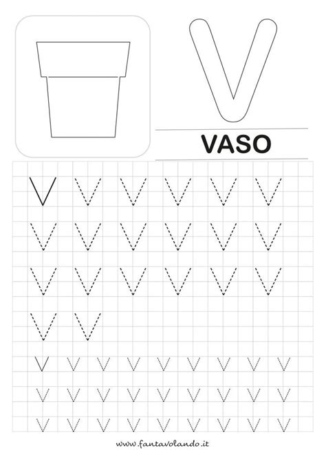 Schede Didattiche Di Italiano Scopriamo La Lettera V Fantavolando