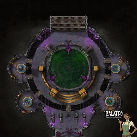 Liar Of The Elder Alchemist A 12 Phased Battle Map Where The Players Charge Into The Lair Of An