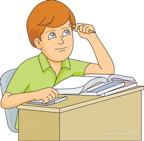 Student Studying Clipart Enhance Your Educational Projects With