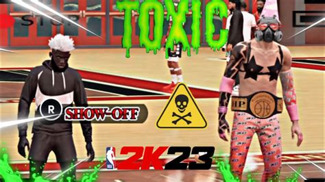 I PLAYED COMP STAGE WITH A TOXIC POST SCORER IN NBA2K23 YouTube