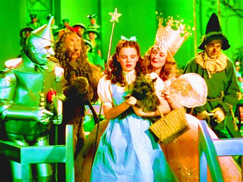 The Wizard Of Oz Tin Man Cowardly Lion Dorothy Toto Glinda And