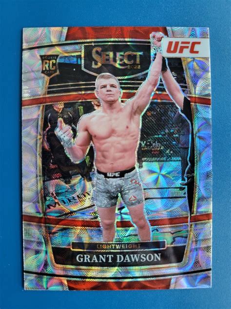 Grant Dawson 2022 PANINI SELECT UFC ROOKIE RC SCOPE 1 LIGHTWEIGHT MMA