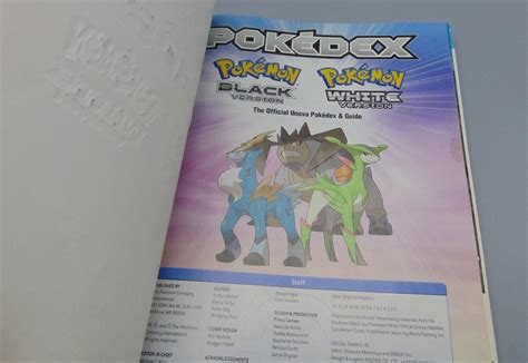 Pokedex Pokemon Black Version White Version The Unofficial Unova Pokedex and Guide