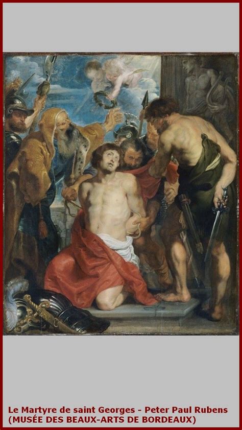 Le Martyre de saint Georges Peter Paul Rubens MUSÉE DES BEAUX ARTS